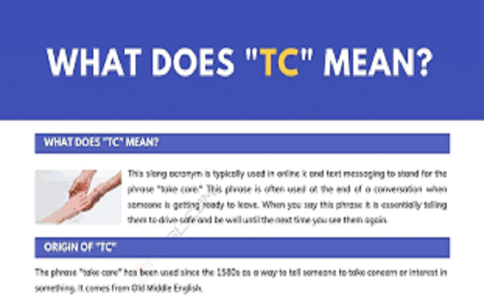 TC Meaning